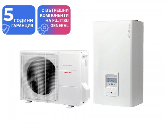 Термопомпа Atlantic LORIA 6008, 8 kW - отопление, охлаждане и БГВ
